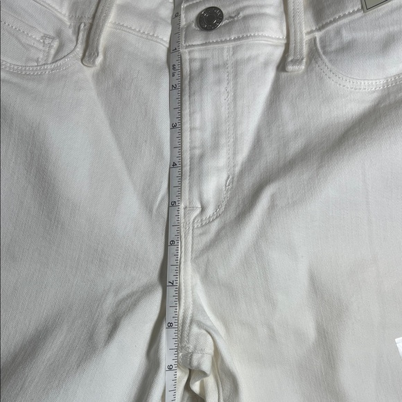 Abercrombie & Fitch Cream Harper low rise Super Skinny Jeans size 27/4R - Picture 5 of 10